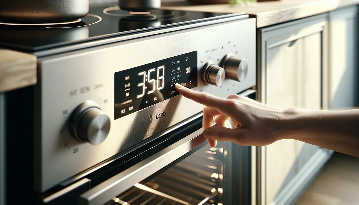 Indstilling af ur på ovne og komfurer (Siemens, Voss, Gorenje)