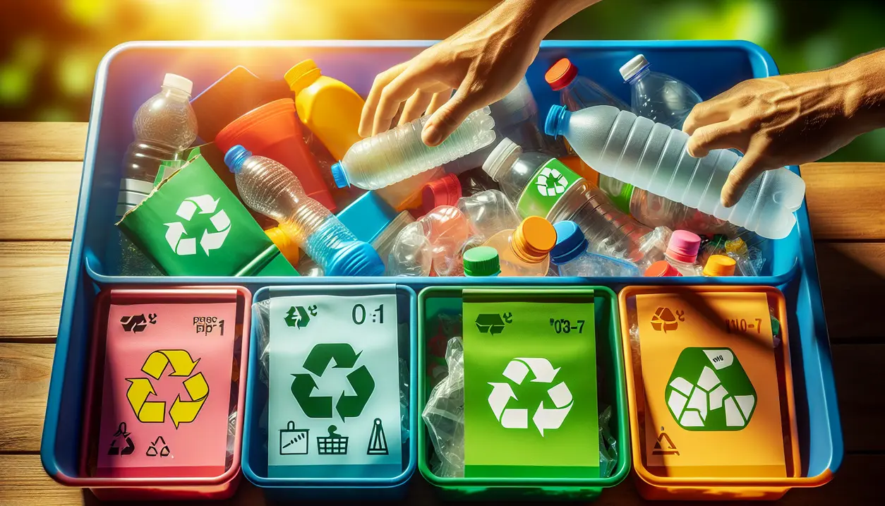 Forståelse af plast sorteringssymboler