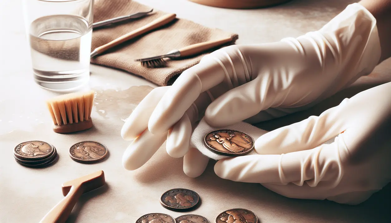 Rensning af mønter: Sådan gør du 
