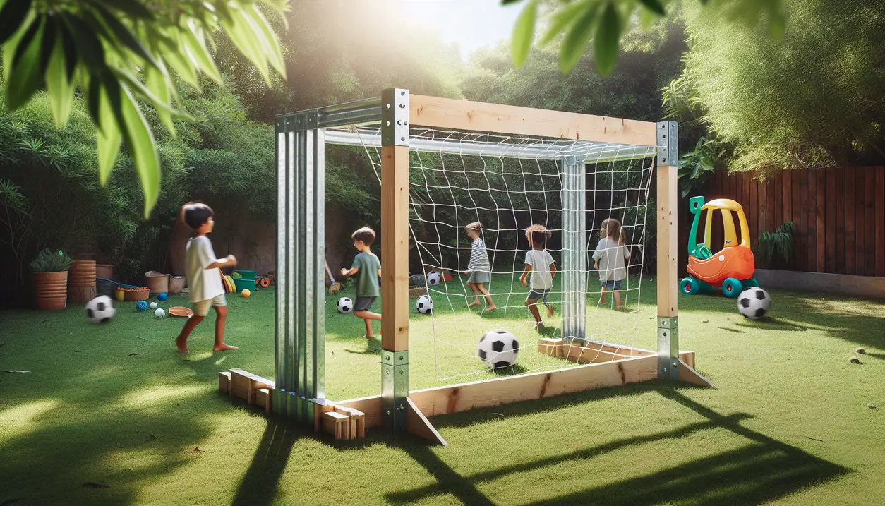 Sådan bygger du dit eget fodboldmål til haven: Guide 