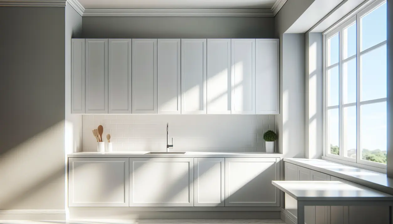 Optimal højde på overskabe i køkkenet