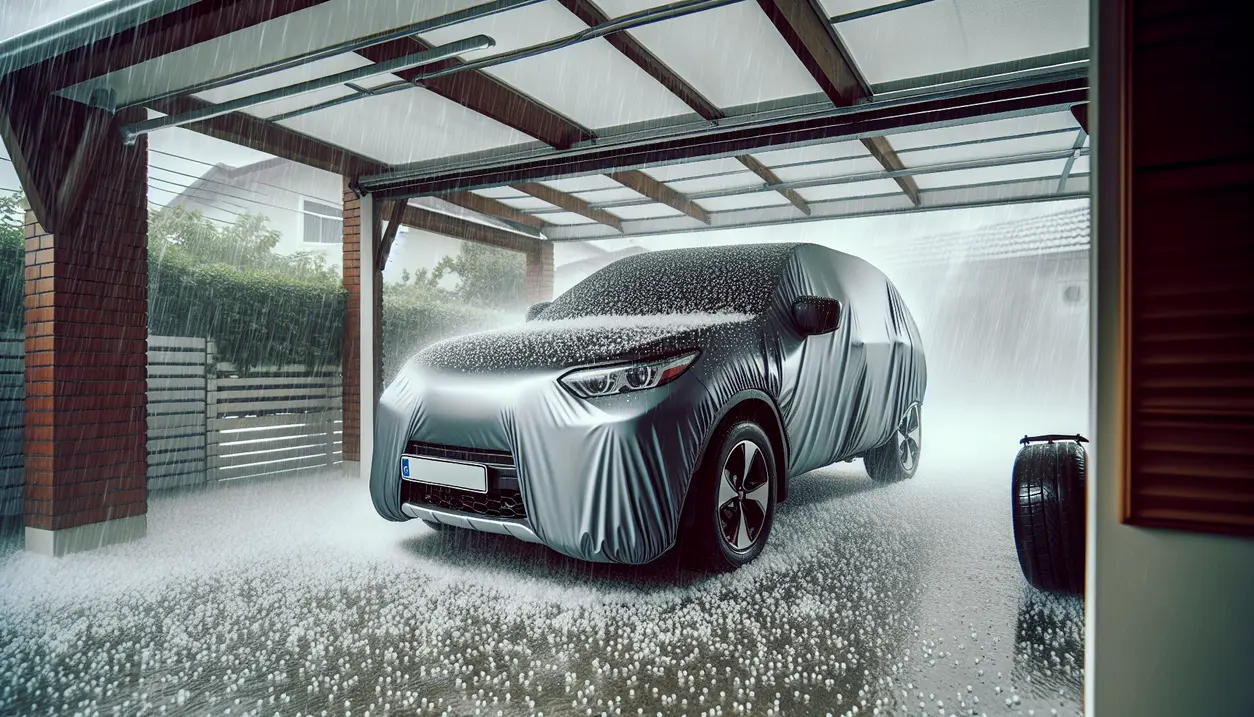 Haglskader på bil: Sådan undgår og reparerer du selv