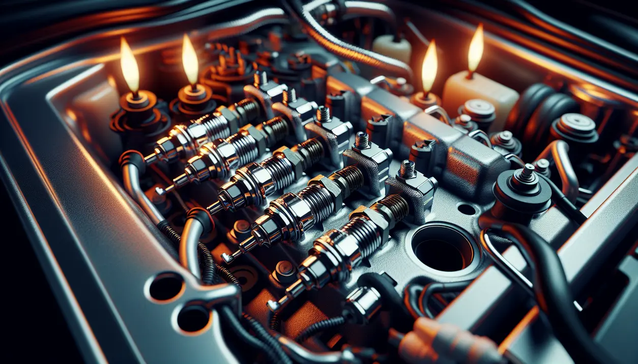 Symptomer på defekte gløderør i bilen