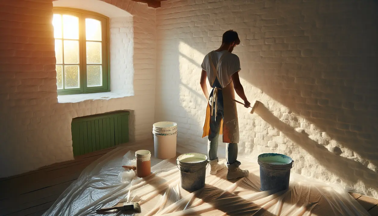 Sådan kalker du vægge indendørs: Grundig guide