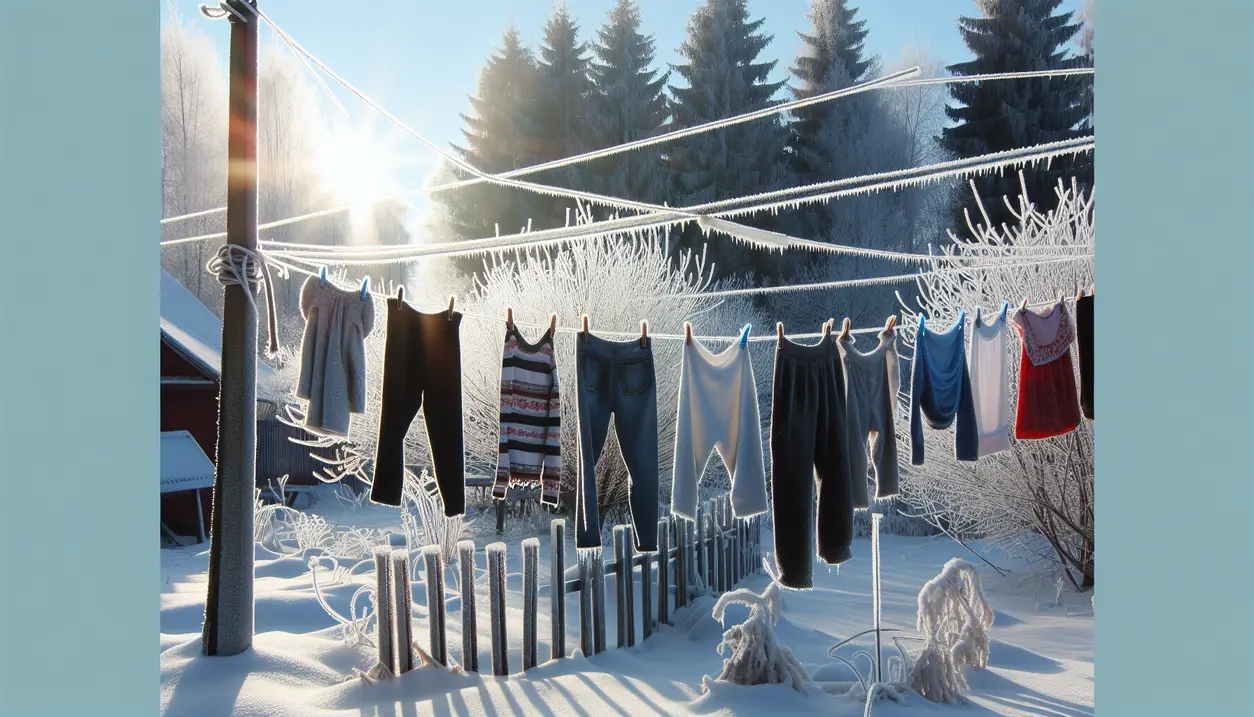 Kan man hænge tøj til tørre i frostvejr? Tips til tørring i koldt vejr