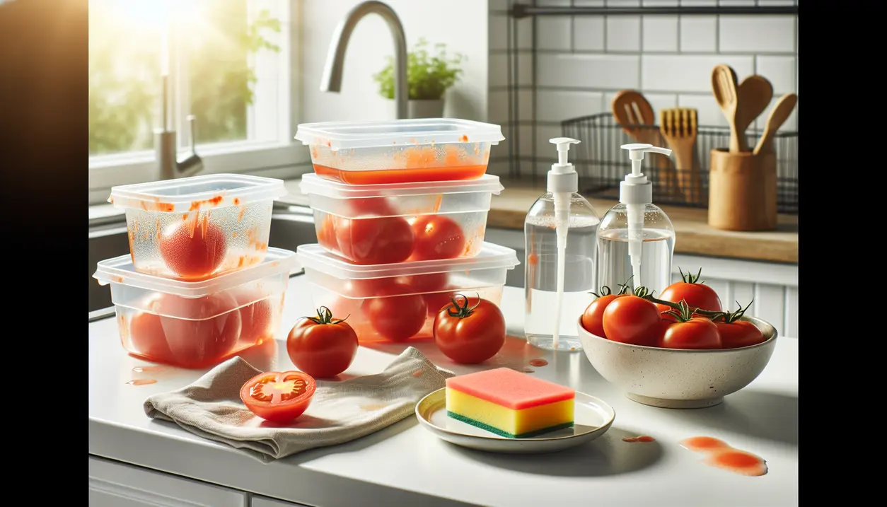 Sådan fjerner og renser du tomatpletter fra plastik