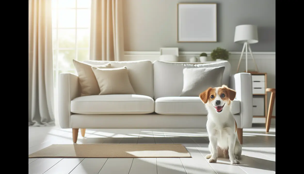 Hvordan fjerner man hundetis fra sofaen?