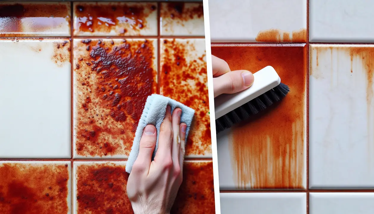 Hvordan fjerner man okker fra fliser?