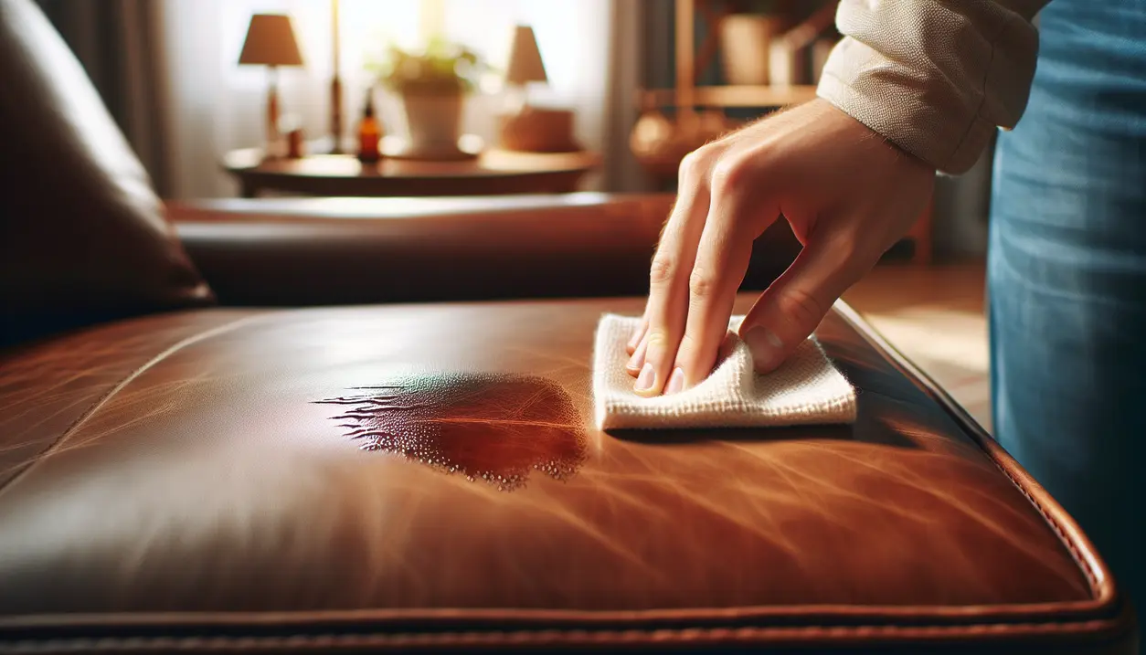 Sådan fjerner du fedtpletter på læder nemt og sikkert