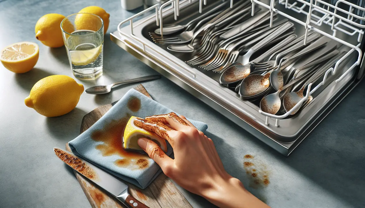 Sådan fjerner man rust fra bestikket