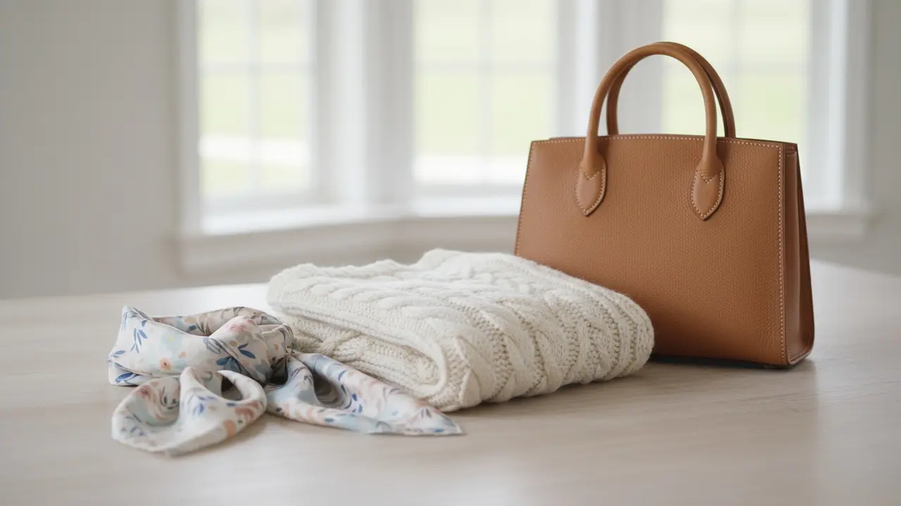 Silke, uld og læder lagt frem som eksempler på sarte materialer