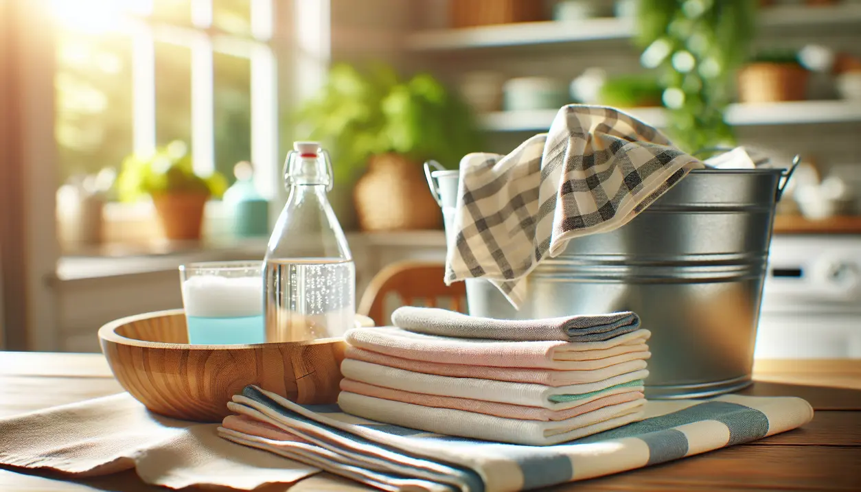 Sådan vasker du dine nye viskestykker første gang