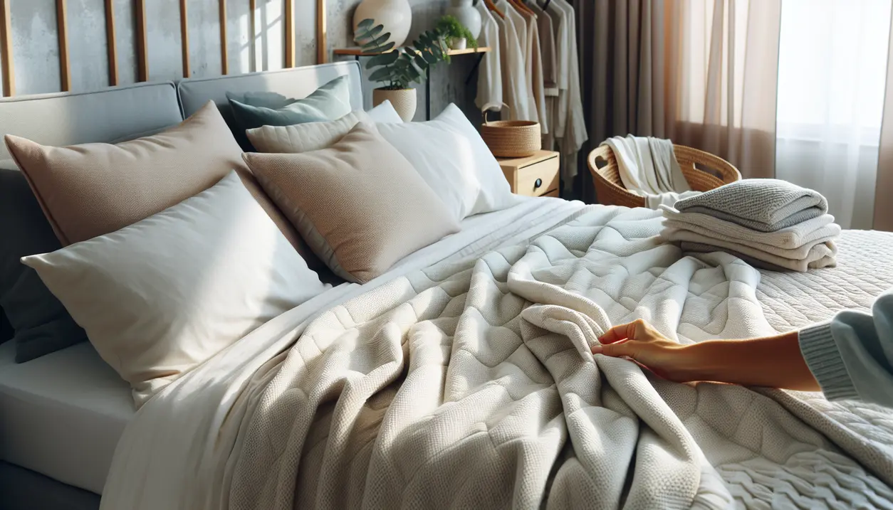 Sådan vasker og tørrer du din tyngdedyne rigtigt