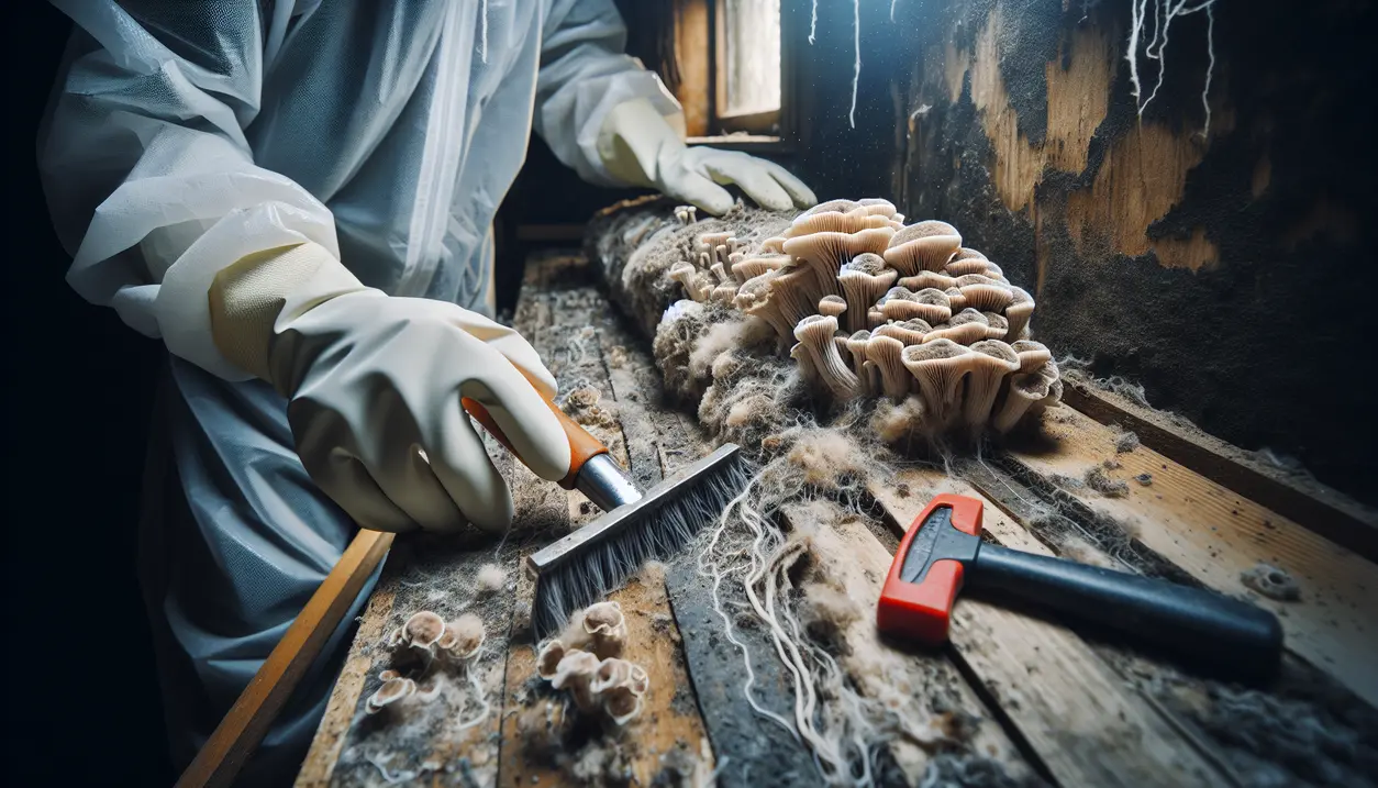 Sådan fjerner du hussvamp og rengør hjemmet efter grundigt