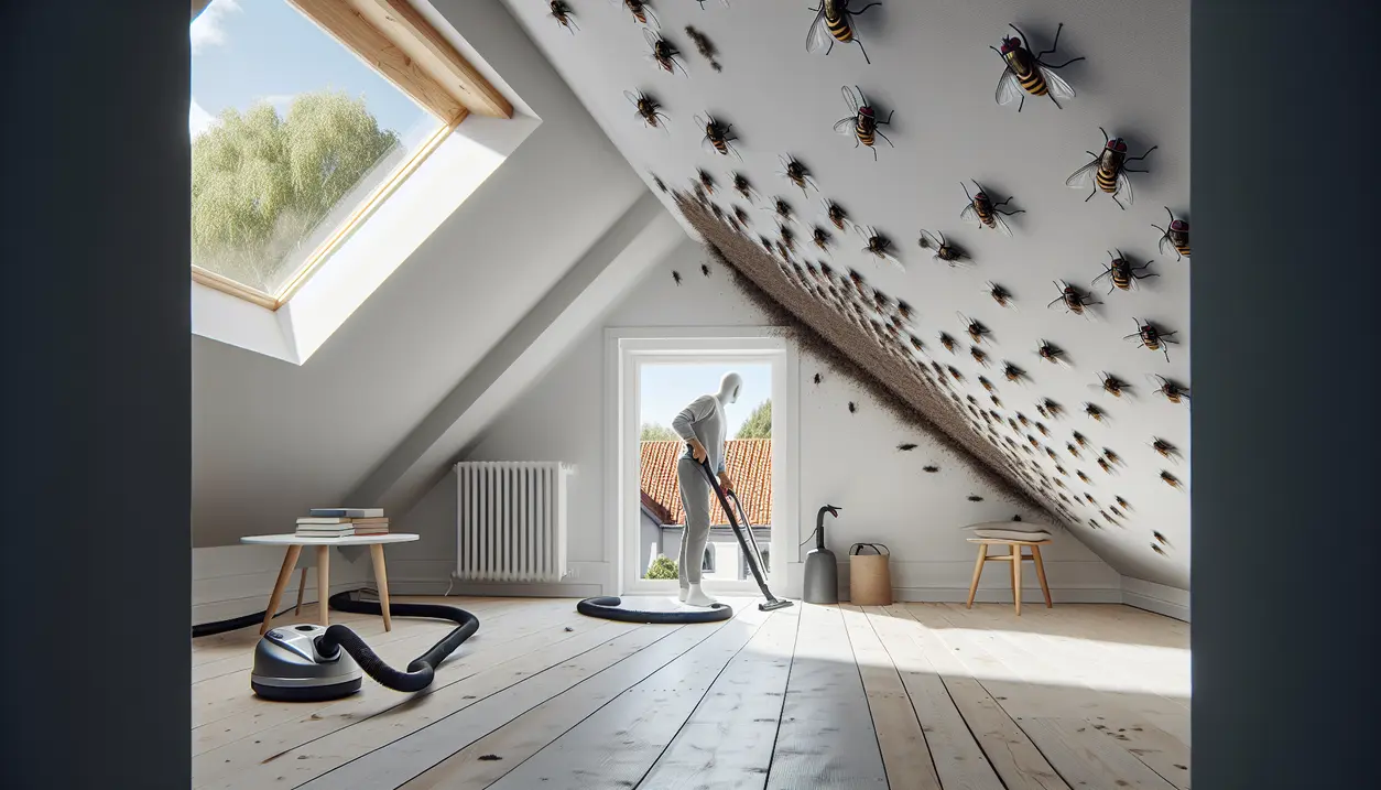 Sådan fjerner du klyngefluer i hjemmet