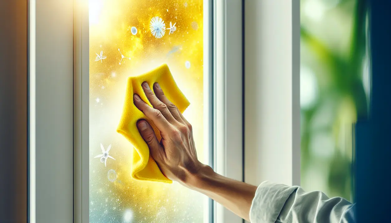 Sådan rengør du gule døre og fjerner snavs