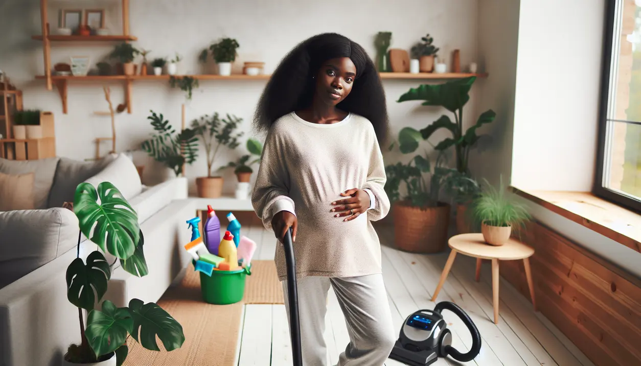 Rengøring og støvsugning under graviditet: Hvad skal du være opmærksom på?
