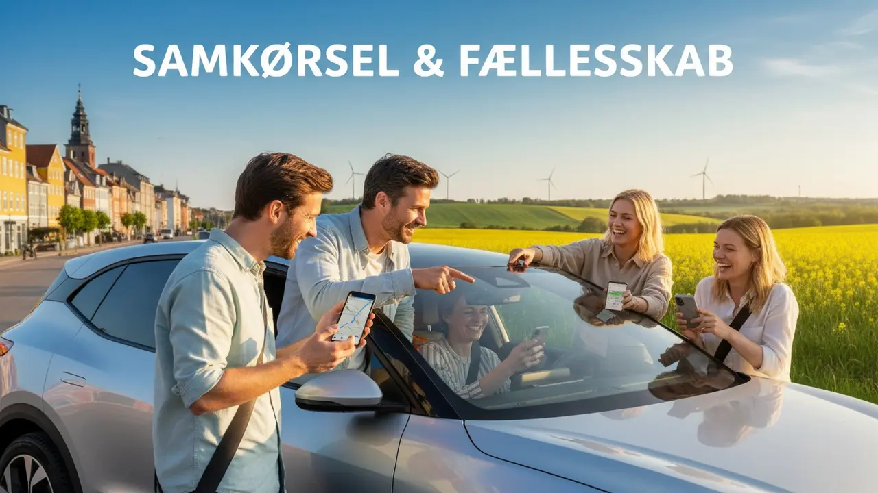 Samkørsel Apps i Danmark Sammenlignet | Guide 2026