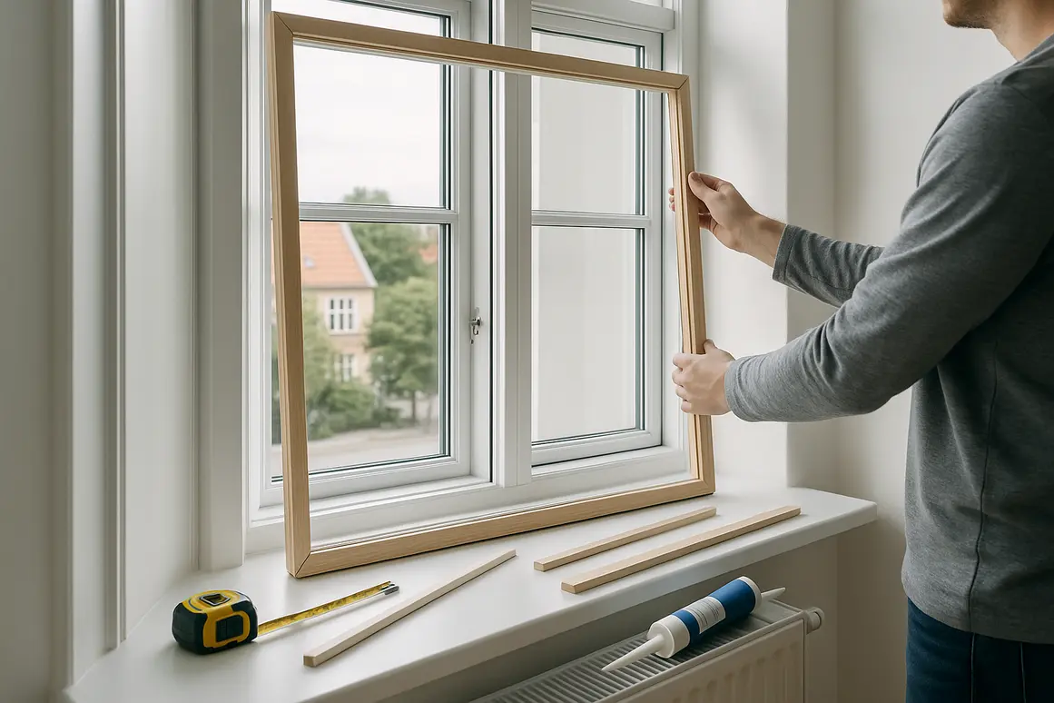 Guide til forsatsruder: Sådan monterer og installerer du dem