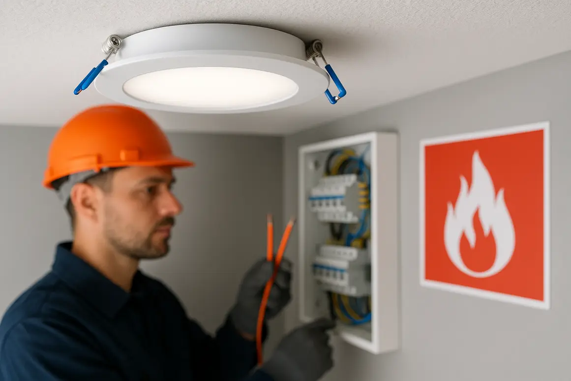 Sikkerhed ved LED-belysning: Risiko for brand og sprængning