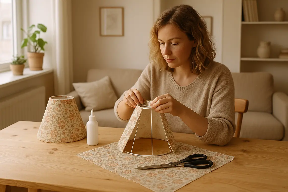 Lav eller ombetræk din lampeskærm: Trin‑for‑trin DIY‑guide