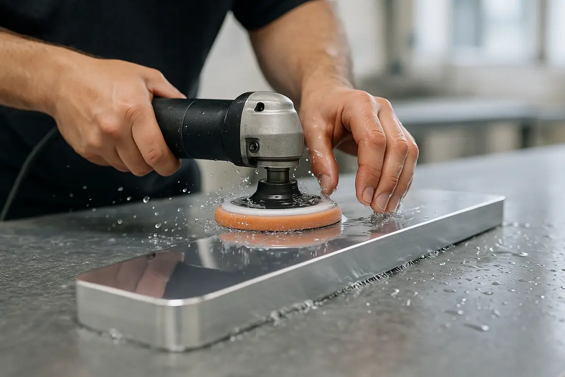 Sådan vandpolerer du aluminium rigtigt