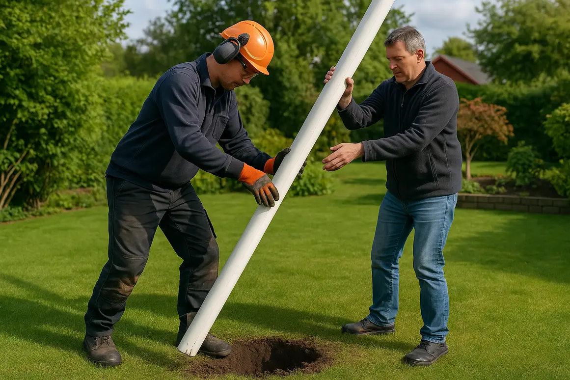Sådan fjerner du en flagstang nemt og sikkert