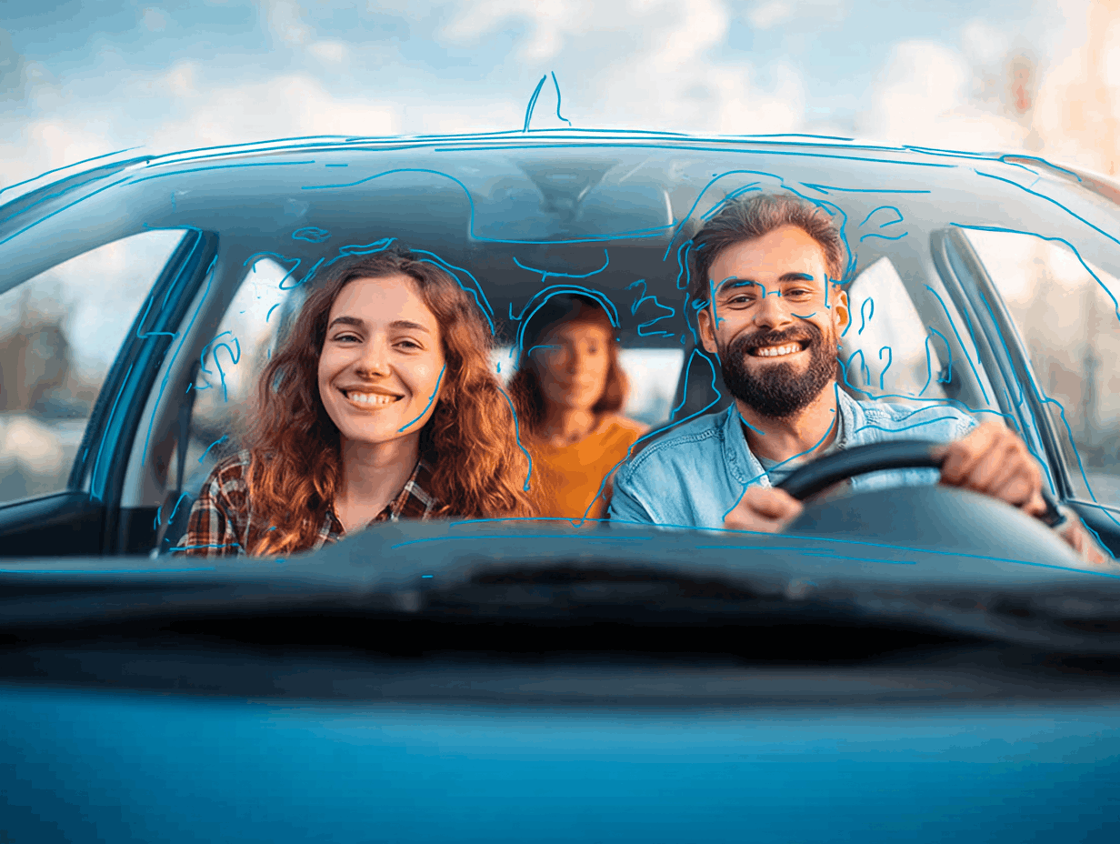 Book din plads illustration